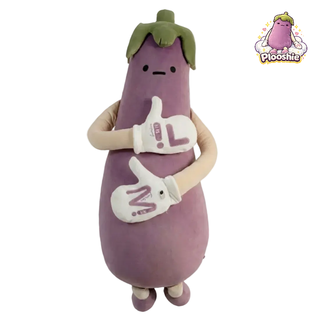 Sir Eggplant Patting Doll MimiGirly