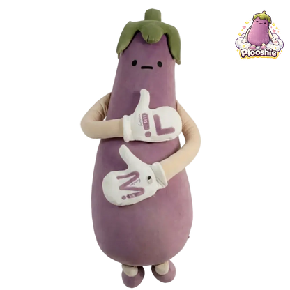 Sir Eggplant Patting Doll MimiGirly