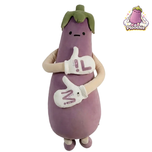 Sir Eggplant Patting Doll MimiGirly