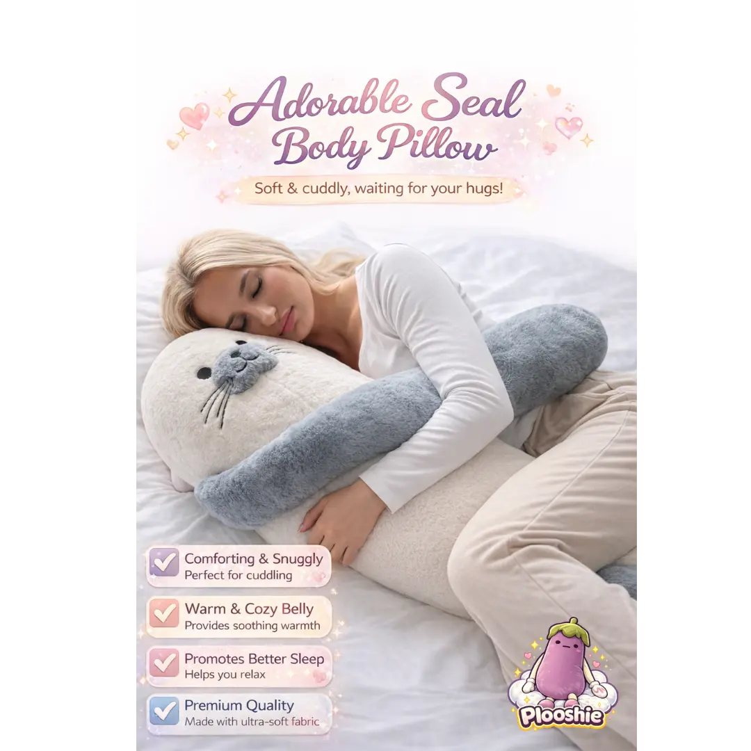 Sir Seal Patting Doll Plooshie Pillow